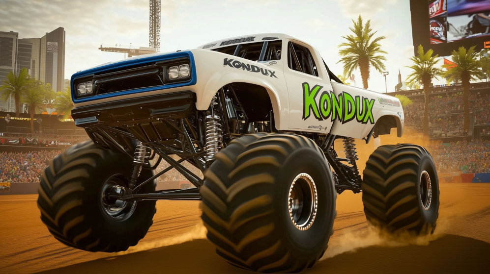 Moster Truck in the Kondux Experience concept